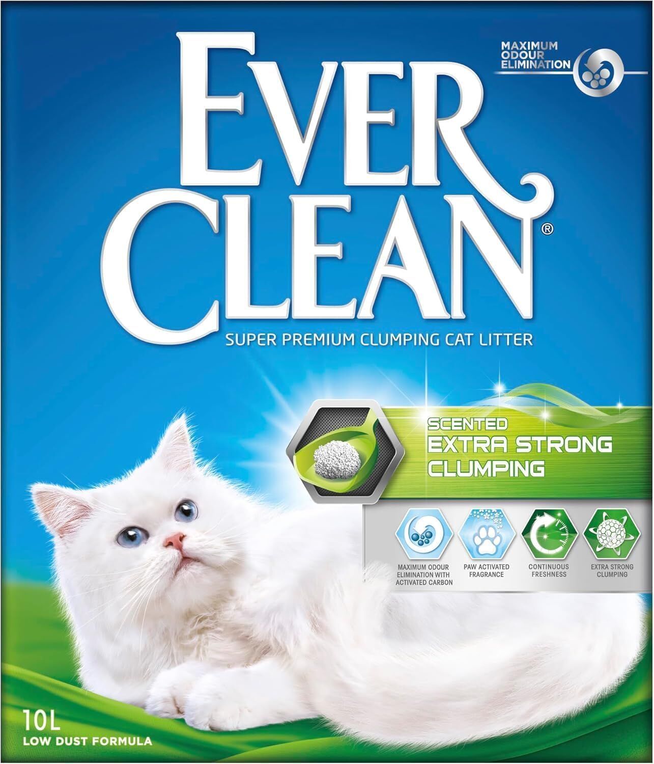 Ever Clean Extra Strength Kokulu Topaklanan Kedi Kumu 10 Lt