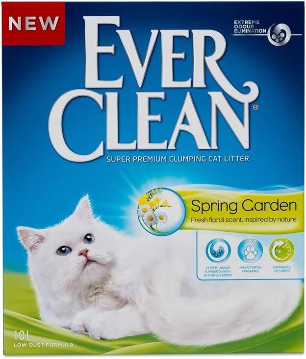 Ever Clean Spring Garden Topaklanan Kedi Kumu 10 Lt