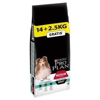Pro Plan Medium Adult Kuzulu Yetişkin Köpek Maması 14+2.5 Kg