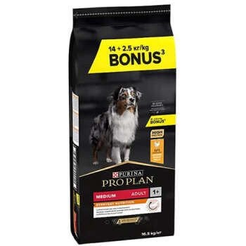 Pro Plan Medium Adult Tavuklu Yetişkin Köpek Maması 14+2.5 Kg