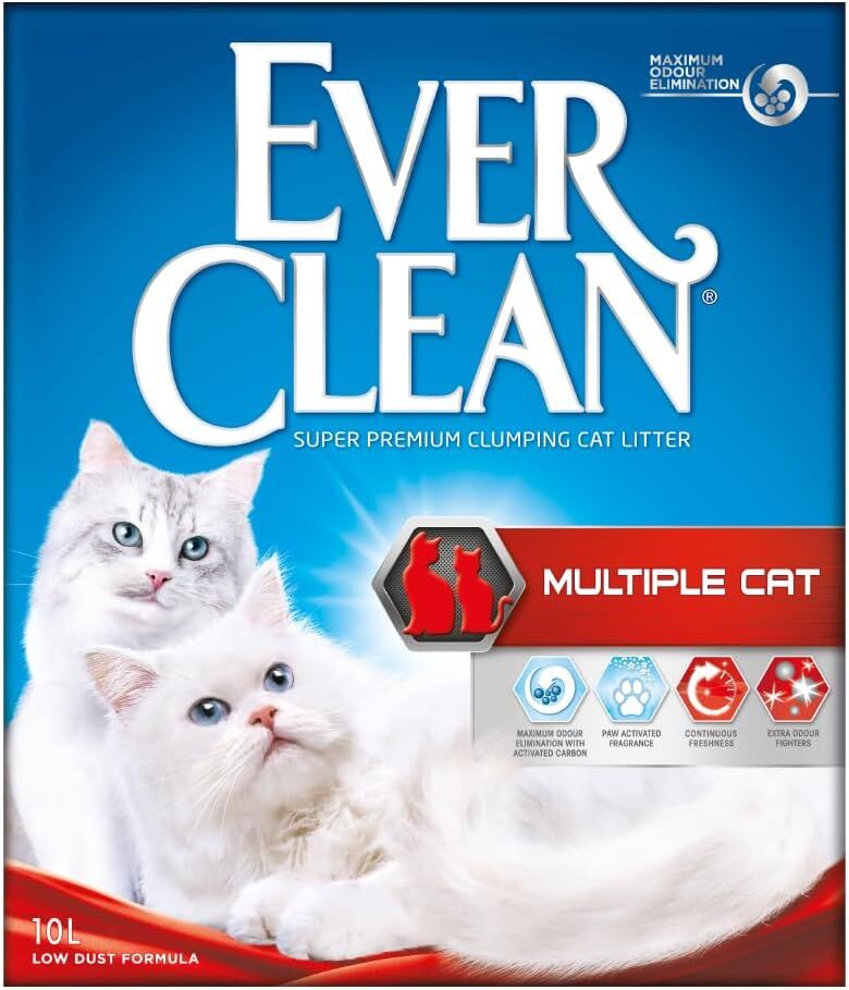Ever Clean Multiple Topaklanan Kedi Kumu 10 Lt