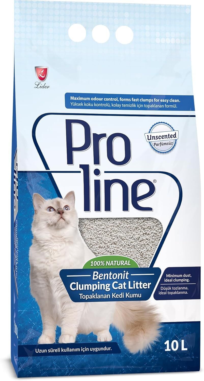 Proline Bentonit Kedi Kumu, 10L