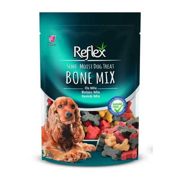 Reflex Yarı Yumuşak Kemik Köpek Ödül Maması 150gr