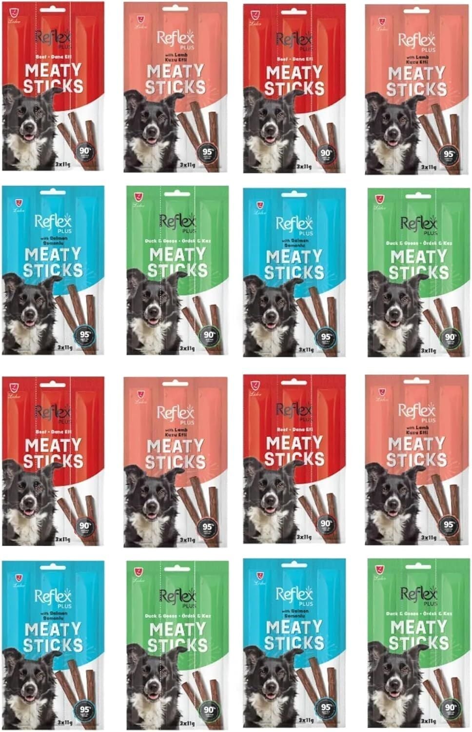 Reflex Karışık Köpek Ödül Stick 16 Lı