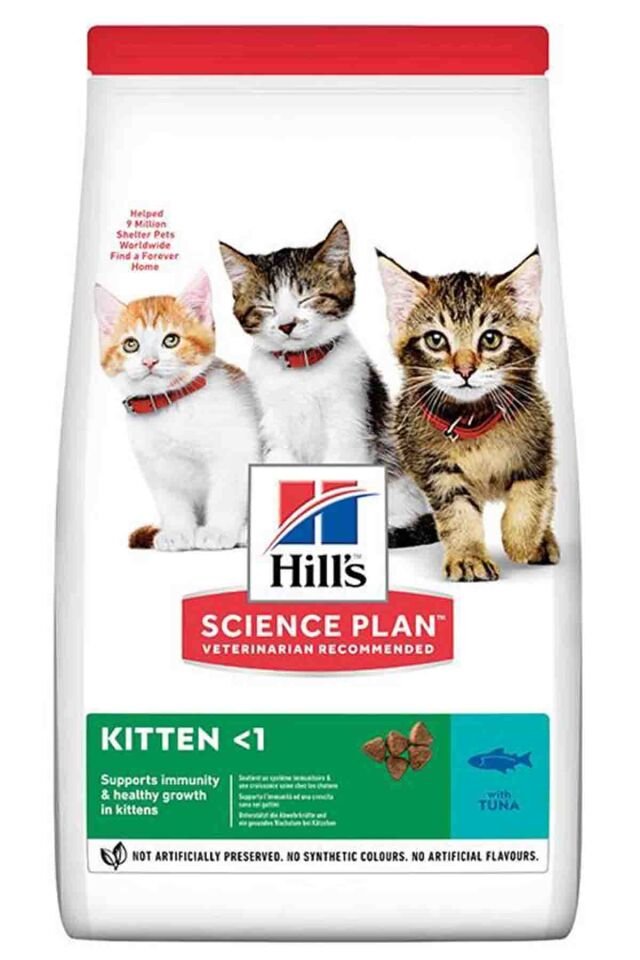 Hills Kitten Tuna Balıklı Yavru Kedi Kuru Maması Tuna 1.5 Kg