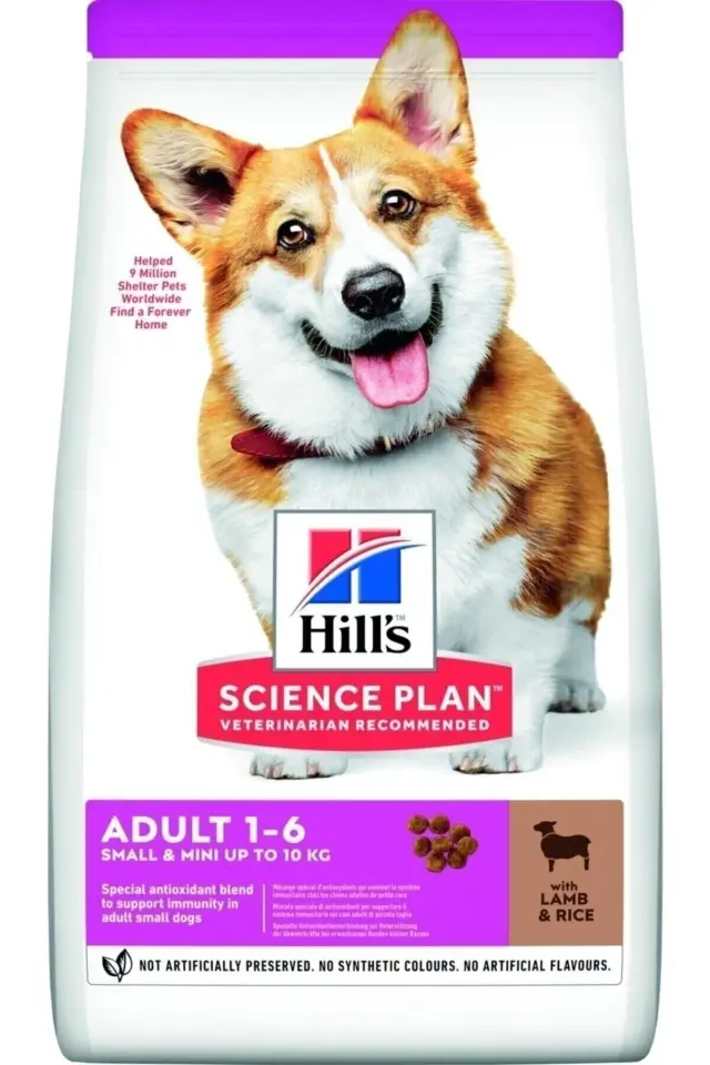 Hill's SCIENCE PLAN Kuzulu Küçük Irk Yetişkin Köpek Maması 5kg + 1kg HEDİYE!