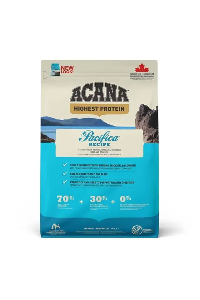 Acana Pacifica Balıklı Tahılsız Yetişkin Köpek Maması 2kg