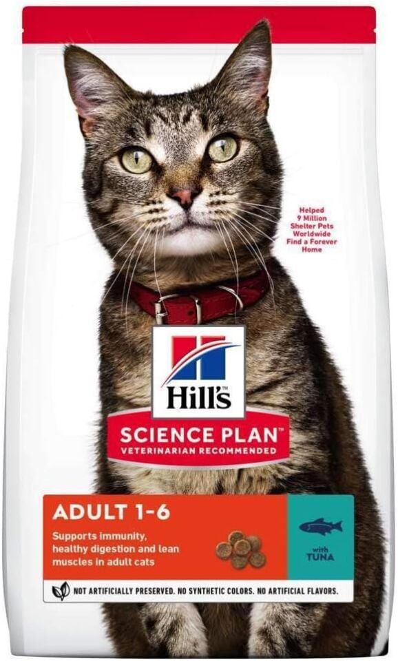 Hill's SCIENCE PLAN Optimal Care Ton Balıklı Yetişkin Kedi Maması 1,5kg