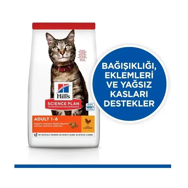 Hill's SCIENCE PLAN Optimal Care Tavuklu Yetişkin Kedi Maması 3kg