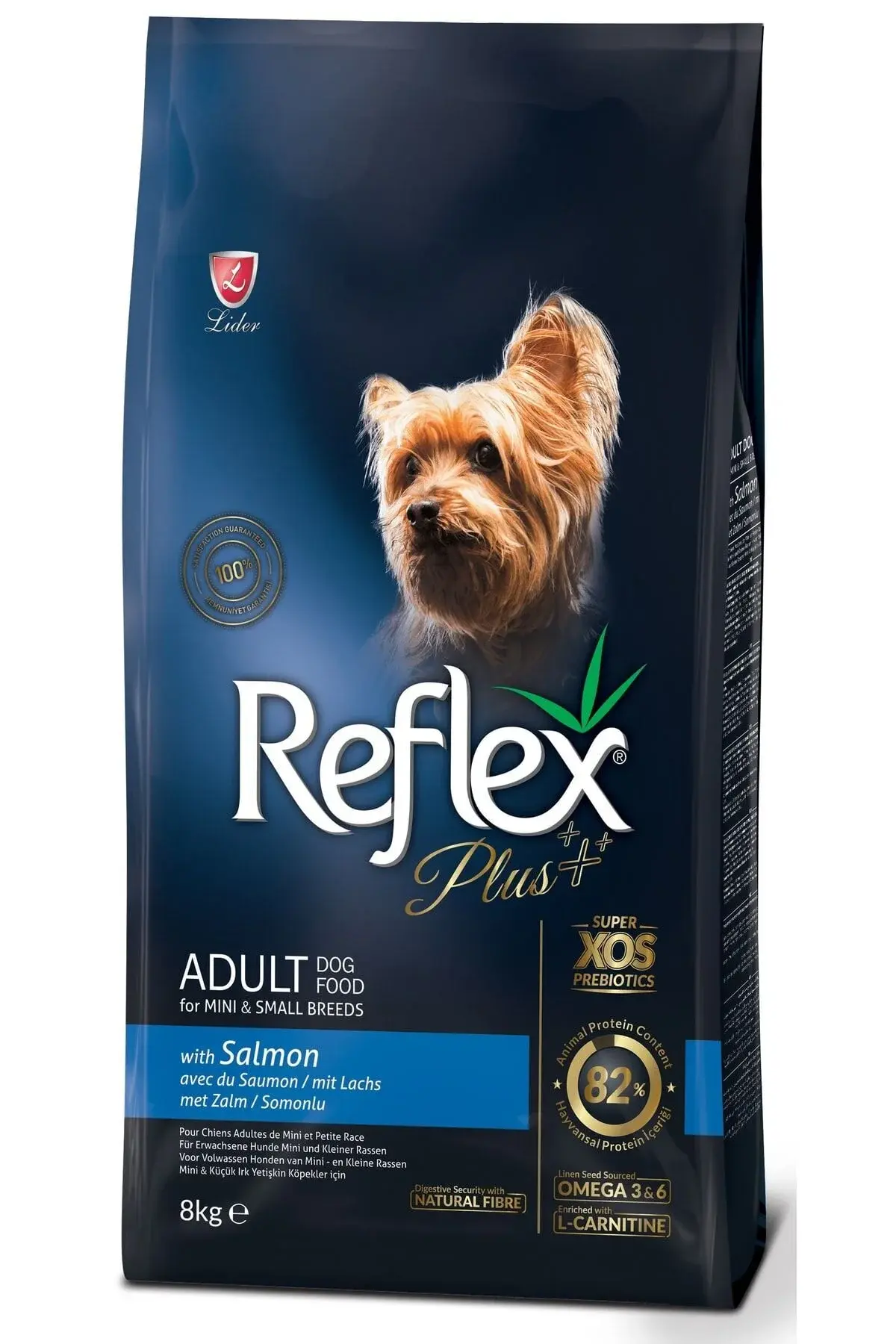 Reflex Küçük&mini Irk Somonlu Yetişkin Köpek Maması 8 Kg