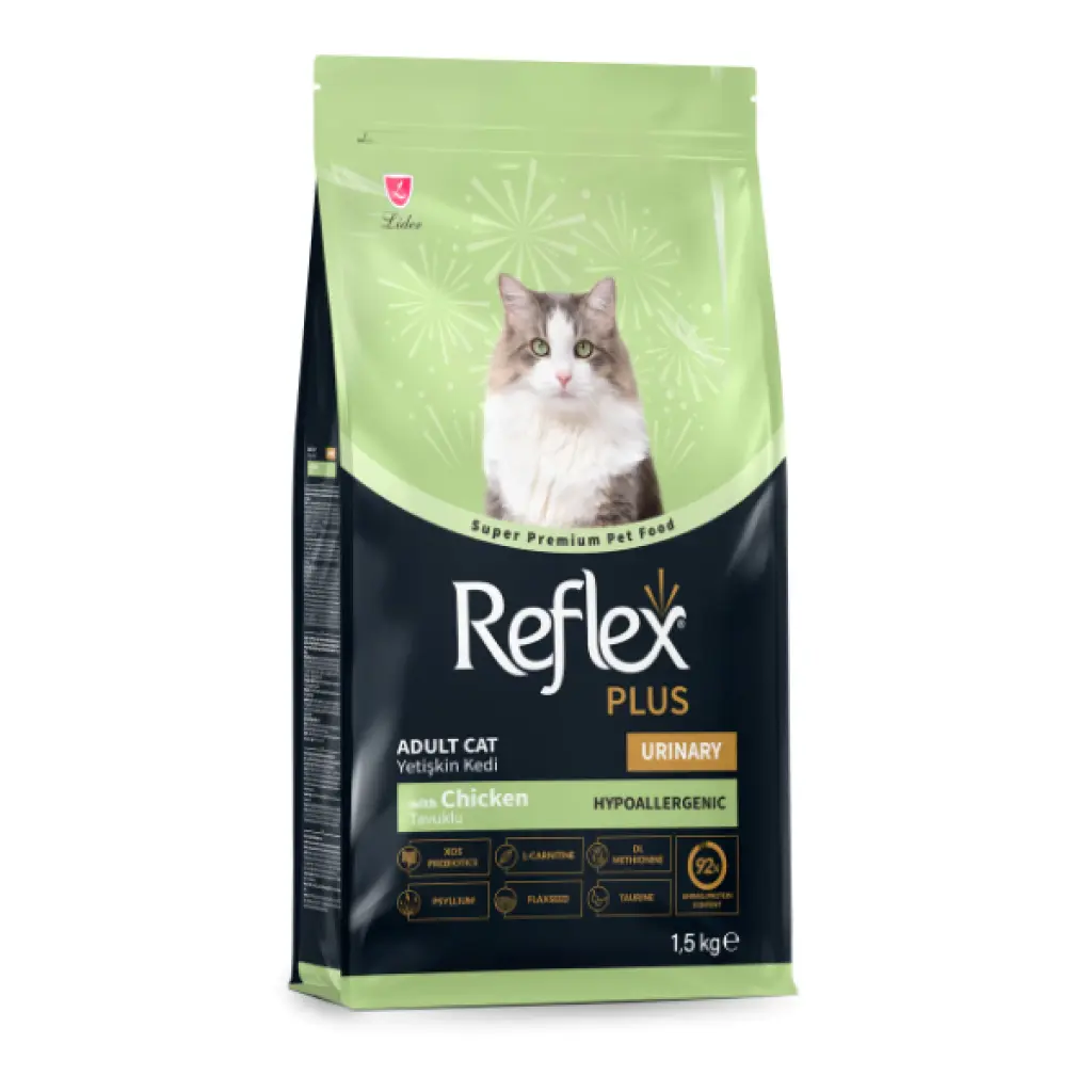 Reflex Plus Urinary Tavuklu Yetişkin Kedi Maması 1,5 kg