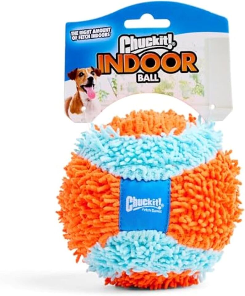 Chuckit! Indoor Ball Eve Özel Yumuşak Oyun Topu - Köpekler İçin İç Mekan Getirme Topu