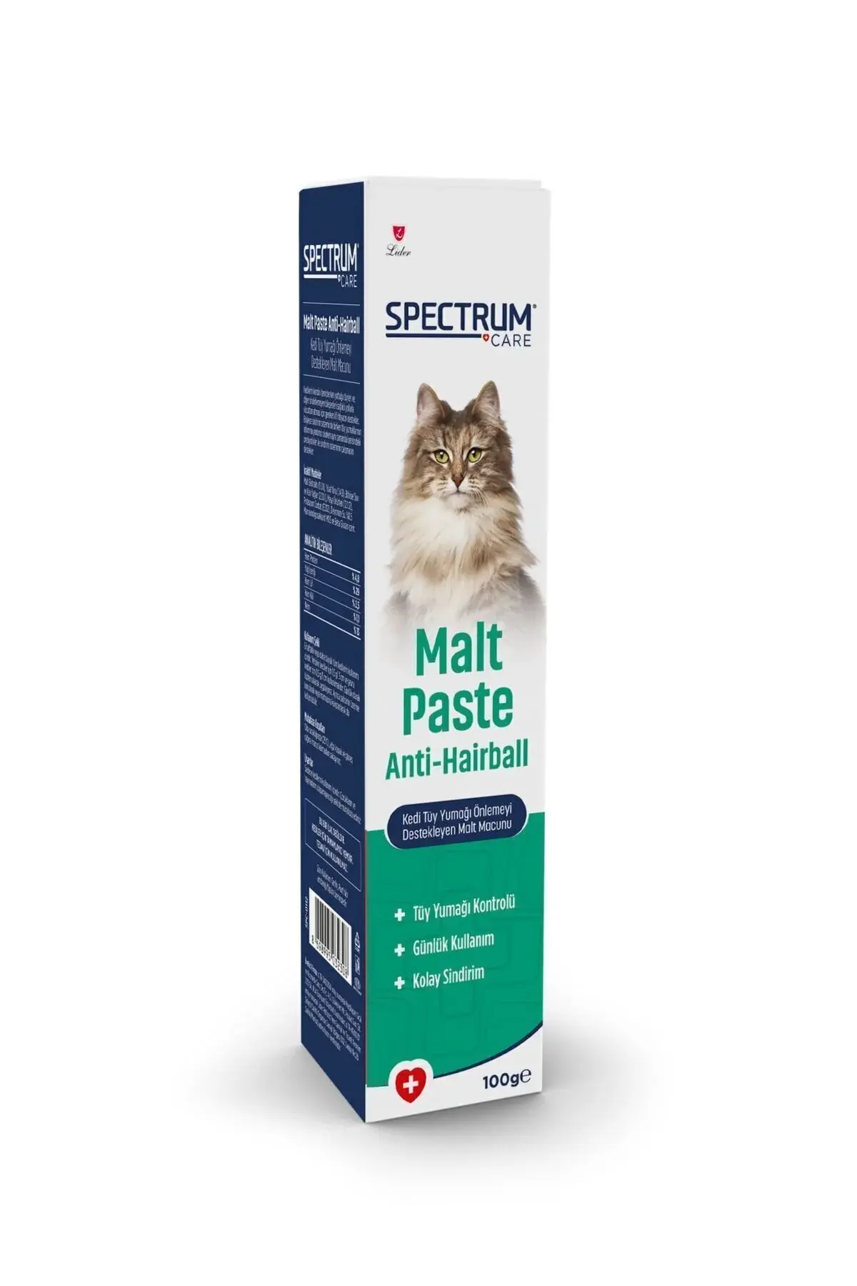 Spectrum Care Tüy Yumağı Önleyici Kedi Malt Paste - Malt Macunu 100 gram