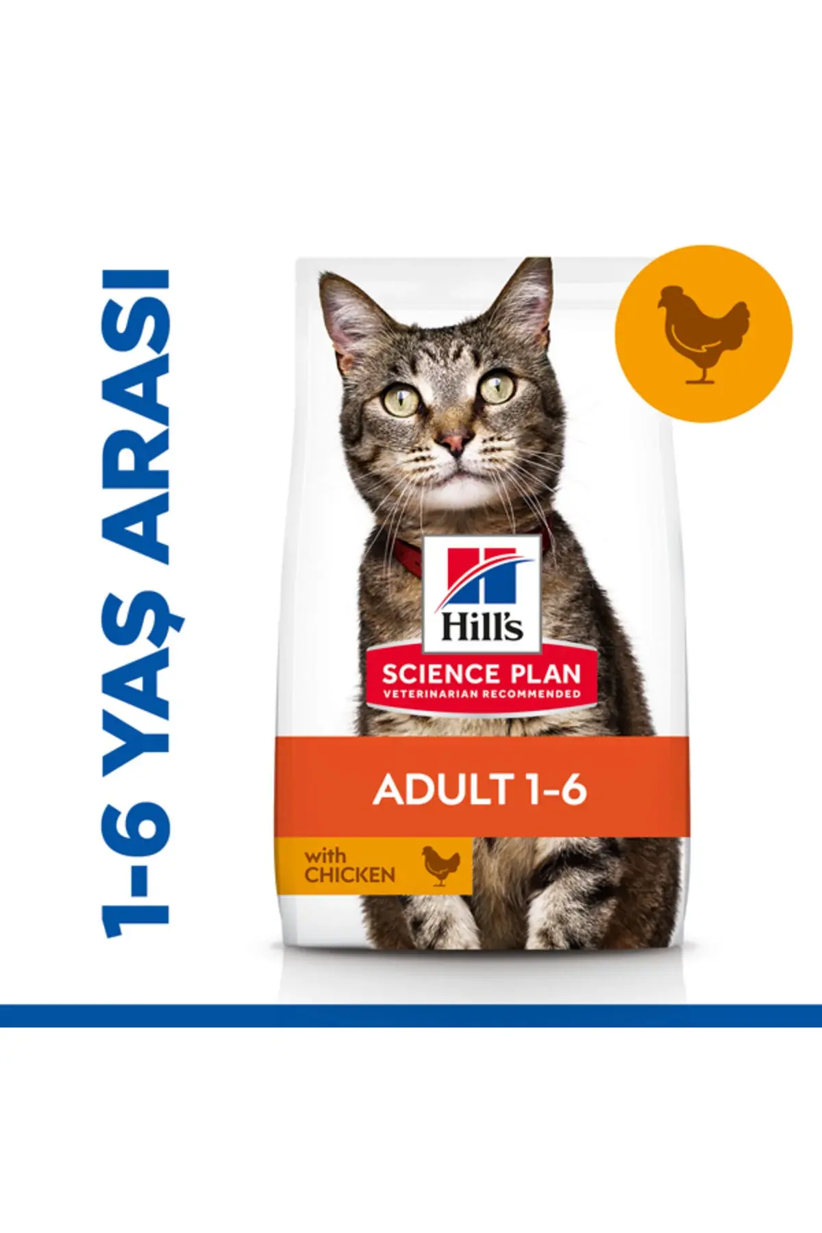 Hill's Adult Optimal Care Tavuklu Yetişkin Kedi Maması 3 Kg