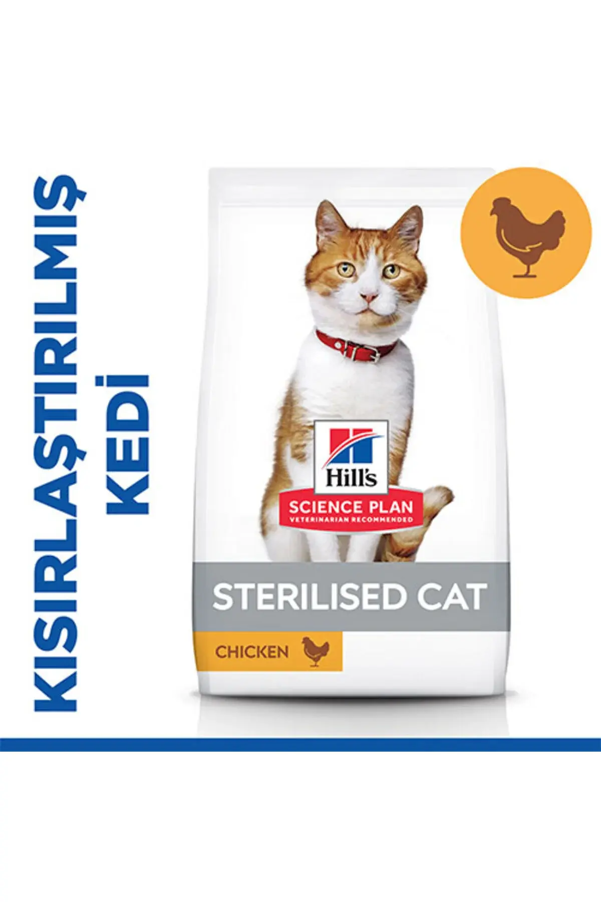 Hill's SCIENCE PLAN Sterilised Tavuklu Kısırlaştırılmış Kedi Maması 10 Kg