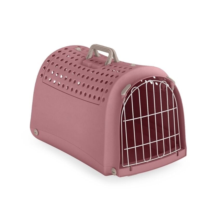 Imac Lınus Cabrıo Üstü Açılır Evcil Hayvan Taşıma Çantası Pembe 52,5x32x34,5cm