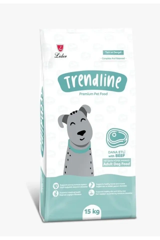 Trendline Adult Biftekli Yetişkin Köpek Maması 15 Kg
