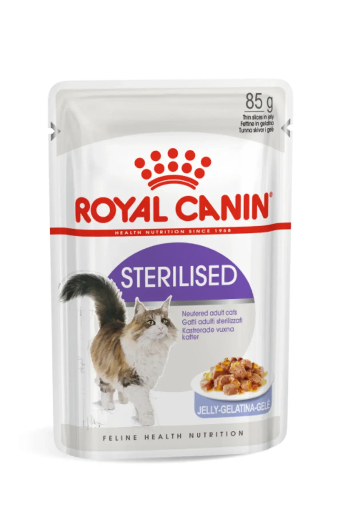 Royal Canin Sterilised Jelly Kısırlaştırılmış Yetişkin Kedi Yaş Maması 85 Gr x 12