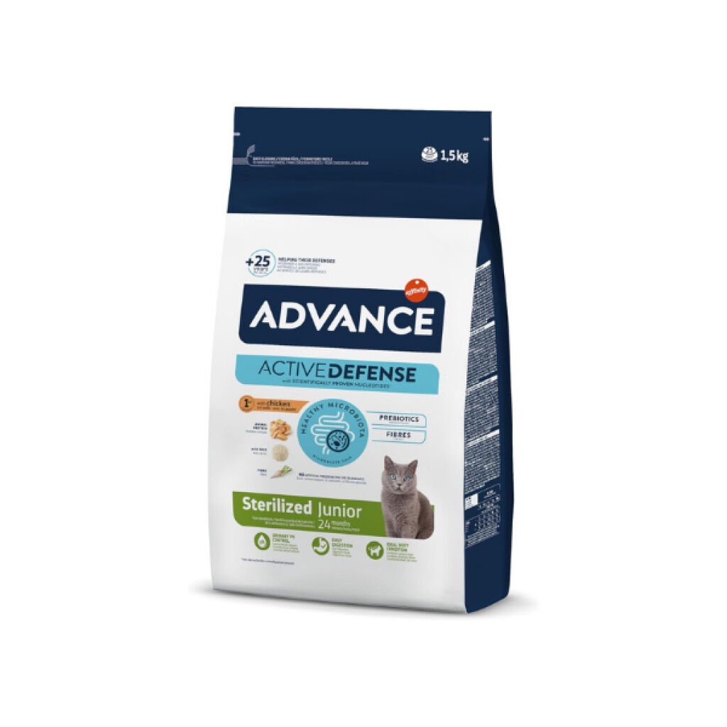 Advance Tavuklu Kısırlaştırılmış Yavru Kedi Maması 1,5kg