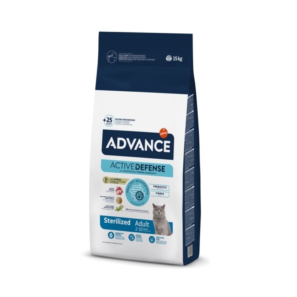 Advance Hindili Kısırlaştırılmış Kedi Maması 15kg