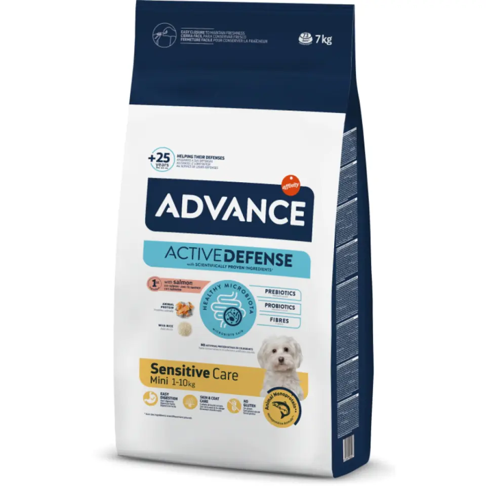 Advance Sensitive Care Somonlu Küçük Irk Yetişkin Köpek Maması 7kg