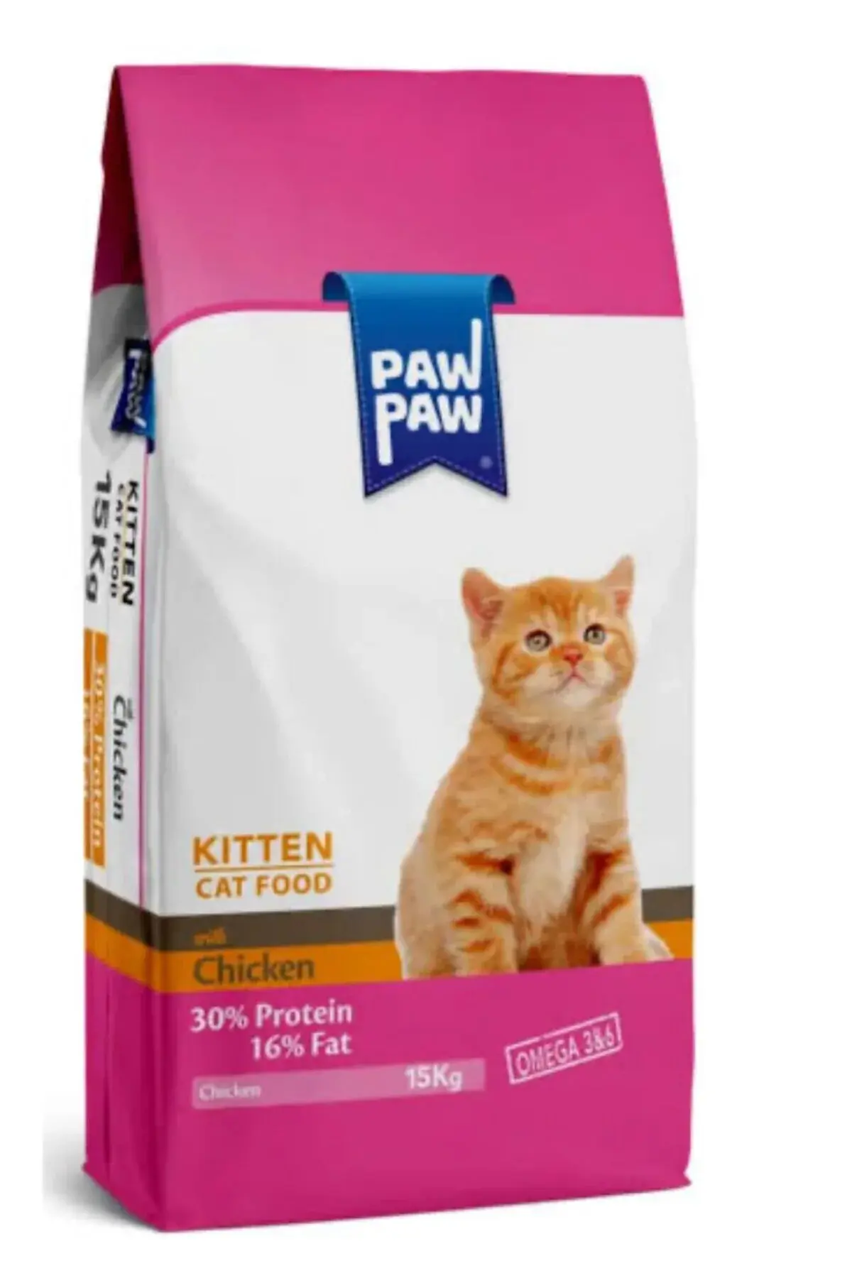 Paw paw Tavuk Etli Yavru Kedi Maması 15 Kg